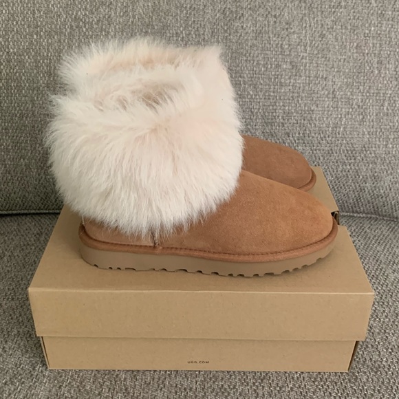 ugg mini cuff chestnut
